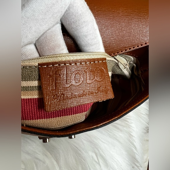 Excellent Condition- Floto Genuine Italian Leather Crossbody - Picture 6 of 9